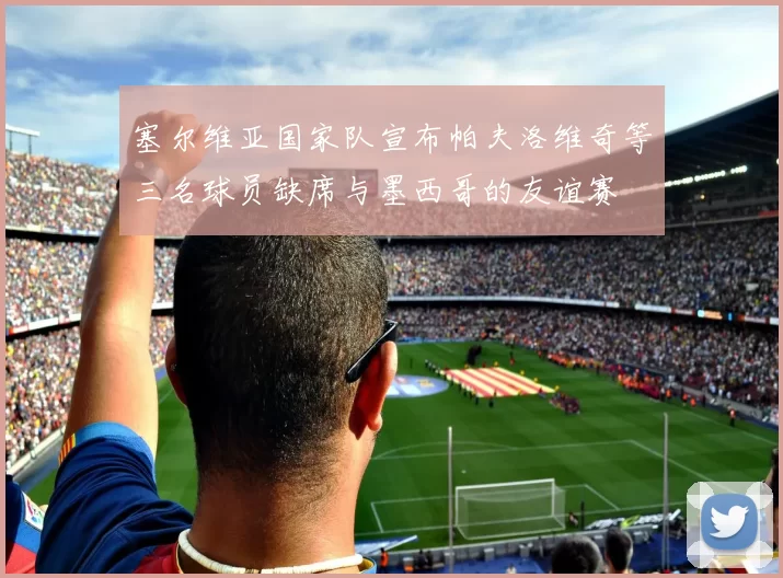 塞尔维亚国家队宣布帕夫洛维奇等三名球员缺席与墨西哥的友谊赛